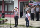 Kapolres Pidie Pimpin Upacara Program Polisi Peduli Pendidikan di SMPN 2 Sigli