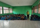 Ops Patuh Krakatau 2026, Satlantas Polres Way Kanan Sambagi Sekolah, Bagikan Brosur dan Edukasi Pelajar