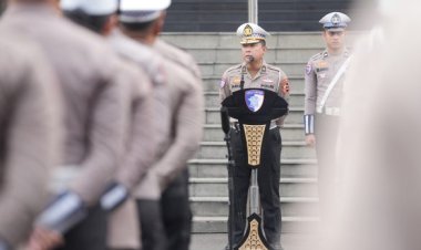 Korlantas Polri Mulai Sosialisasikan Ke Seluruh Jajaran Tagline Baru Kapolri "Polisi Bersama Masyarakat"