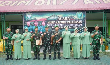 Dandim 0117/Aceh Tamiang Lepas Prajurit Pindah Satuan, Tekankan Loyalitas dan Profesionalisme