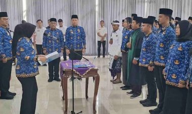 Bukan Sekadar Seremoni! Bupati Way Kanan Ambil Sumpah 99 PNS Baru: "Melayani, Bukan Dilayani"