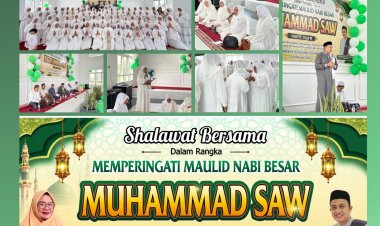 Pertemuan Rutin DWP LPKA Banda Aceh Diwarnai Peringatan Maulid Nabi Muhammad SAW 1448 H