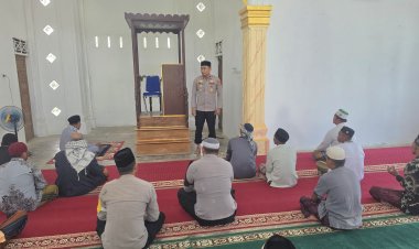 Melalui Jumat Keliling, Polsek Simpang Jernih Ajak Masyarakat Bersama Jaga Keamanan dan Ketertiban