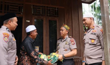 Kapolres Nagan Raya Sambangi Ulama dan Pesantren di Beutong Ateuh Banggalang, Wujudkan Program “Polisi bersama masyarakat"