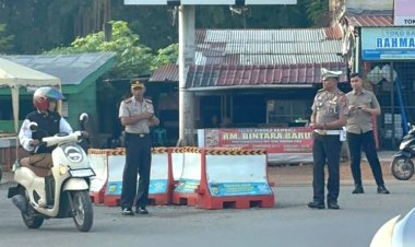 Polantas Aceh untuk Masyarakat, Kapolres AKBP Chairul Ikhsan Optimalkan Pengaturan Lalu Lintas di 9 Titik