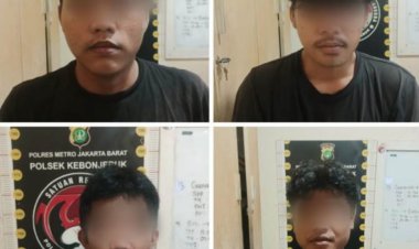Polsek Kebon Jeruk Amankan Empat Orang di Duri Kepa Terkait Peredaran Tembakau Sintetis