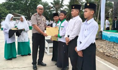 Kapolsek Nurussalam Hadiri Upacara Hari Santri Nasional 2026 di Dayah Insan Qur’ani