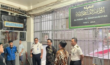 Ombudsman RI Jakarta Raya Monitoring Lapas Cipinang, Pastikan Pelayanan Publik Sesuai Standar