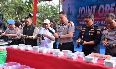 Kapolri Ungkap Laboratorium Narkoba di Pidie, Hampir 1,2 Ton Sabu Berhasil Diungkap