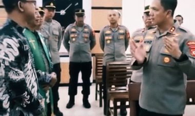 Minggu Kasih, Kapolres Garut Pantau Pengamanan Ibadah Minggu Kasih di Gereja Kristen Pasundan