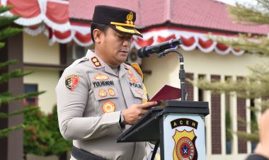 Operasi Patuh Seulawah 2026 Dimulai, Kapolres Bireuen Pimpin Apel Gelar Pasukan
