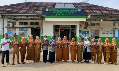 Pastikan Mutu Layanan JKN , BPJS kesehatan Rekredensialing puskesmas Sungai Sidang 