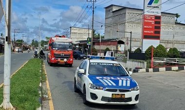 Satlantas Polres Nagan Raya Kawal Distribusi BBM Bersubsidi, Pastikan Stok Aman dan Tepat Sasaran