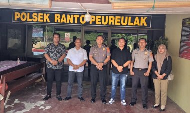 Kapolsek Ranto Peureulak Sambut Kunjungan Wartawan, Dorong Sinergitas Polri dan Media