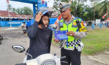 Operasi Patuh Seulawah 2026, Satlantas Polres Aceh Timur Gencar Sosialisasikan Kepada Pengguna Jalan