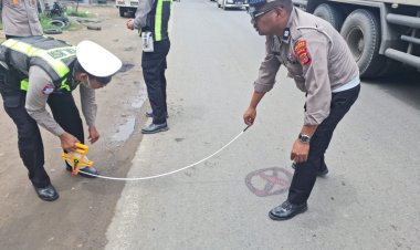 Tiga Hari Penyelidikan, Satlantas Polres Lhokseumawe Tangkap Sopir Bus Tabrak Lari di Medan