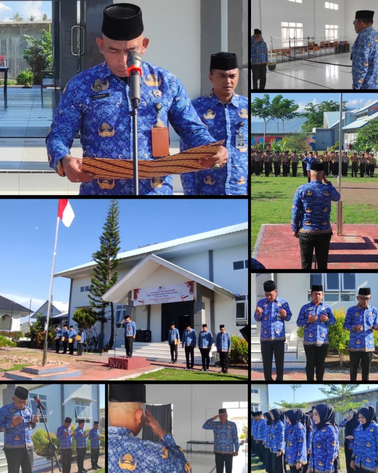 Ka. LPKA Banda Aceh Ajak Jajaran Wujudkan Nilai Pancasila dalam Pelaksanaan Tugas