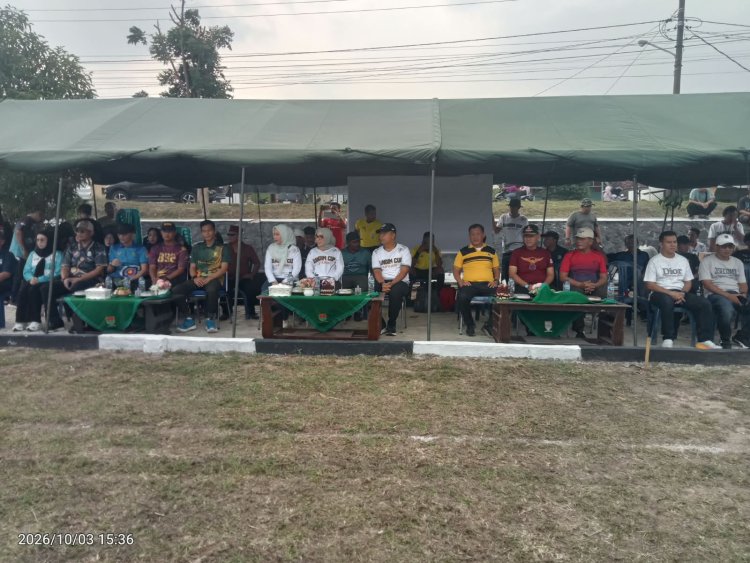 Dandim Way Kanan Cup U16 Bergulir, Bupati Ayu Asalasiyah Beri Apresiasi: Wadah Melahirkan Atlet Berbakat