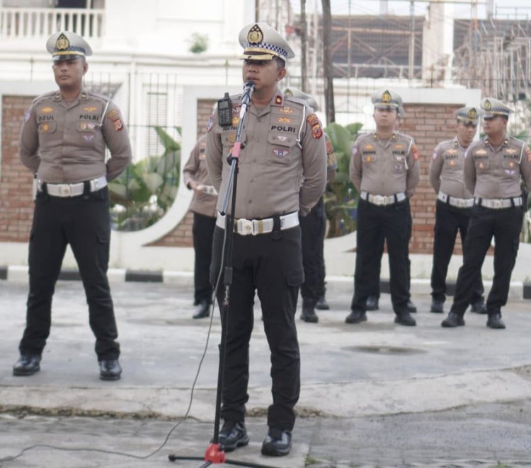 Tagline Baru Kapolri Resmi Disosialisasikan, Satlantas Polresta Bogor Kota Siap Hadir Bersama Masyarakat