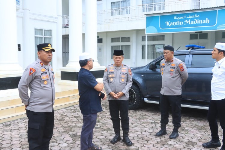 Bangun Kedekatan dengan Tokoh Agama, Kapolres Aceh Utara Silaturahmi ke Dayah Madinatud Diniyah Nafisatul Huda