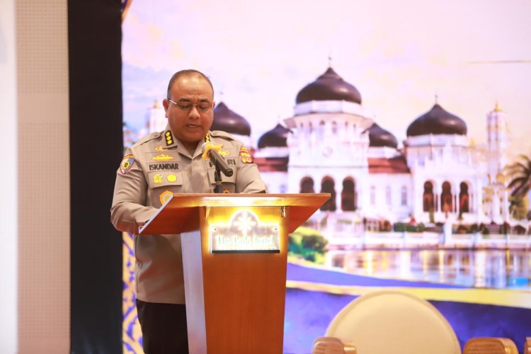 Irwasda Polda Aceh Ikuti Sosialisasi Tindak Pidana Sektor Jasa Keuangan