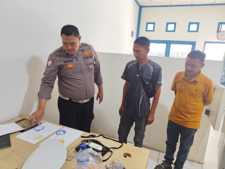 Pasca Kecelakaan di Lamie, Satlantas Polres Nagan Raya Periksa Urine Dua Pengemudi