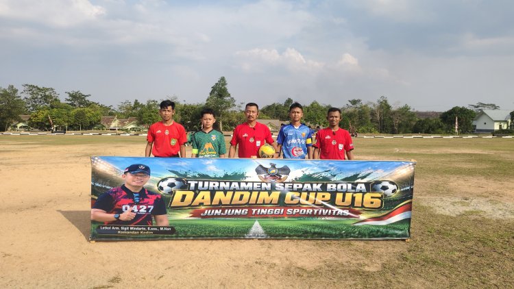 DANDIM CUP U16 2026: GARETA FC LIBAS PUJA FC B DENGAN SKOR 4-0