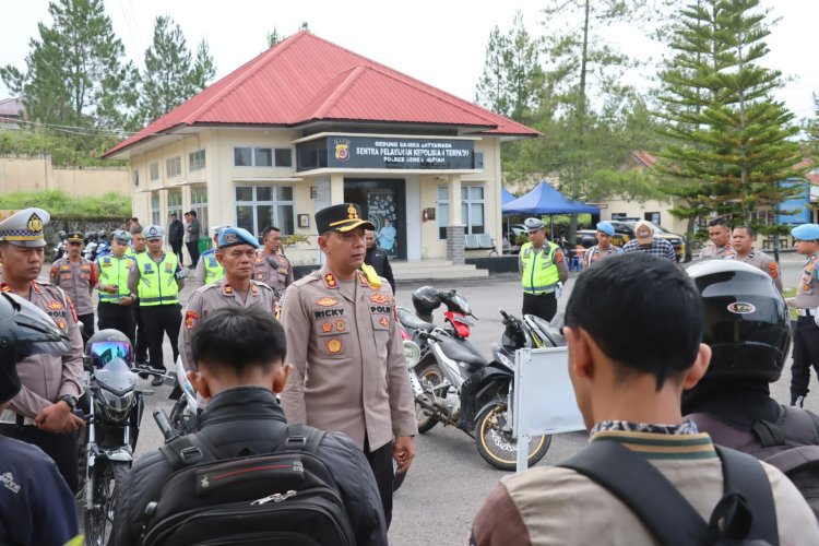 Kapolres Bener Meriah Imbau Masyarakat dan Pelajar Patuhi Aturan Lalu Lintas, Stop Penggunaan Knalpot Brong