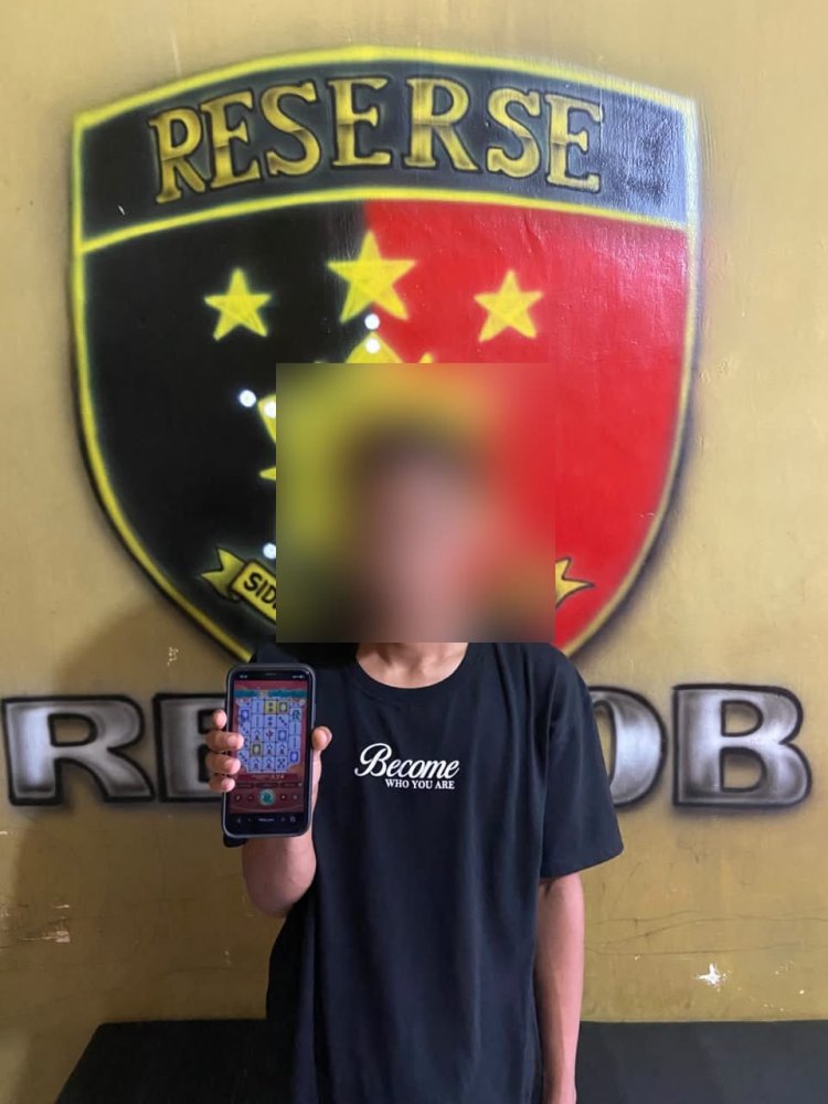 Sat Reskrim Polres Aceh Tengah Ungkap Judi Online di Pegasing, Satu Pelaku Ditangkap