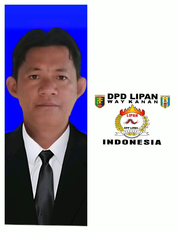 Ketua  LIPAN  Way Kanan  Apresiasi  Polres  Way Kanan , Atas Penangkapan  Pelaku  Begal & Pengembalian Barang  Bukti