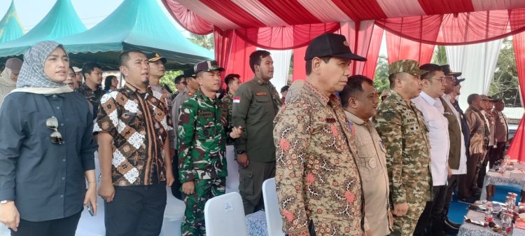 Dandim 0117/Aceh Tamiang Hadiri Acara Groundbreaking Hunian Tetap Relokasi Terpusat Dan PSU Pendukung