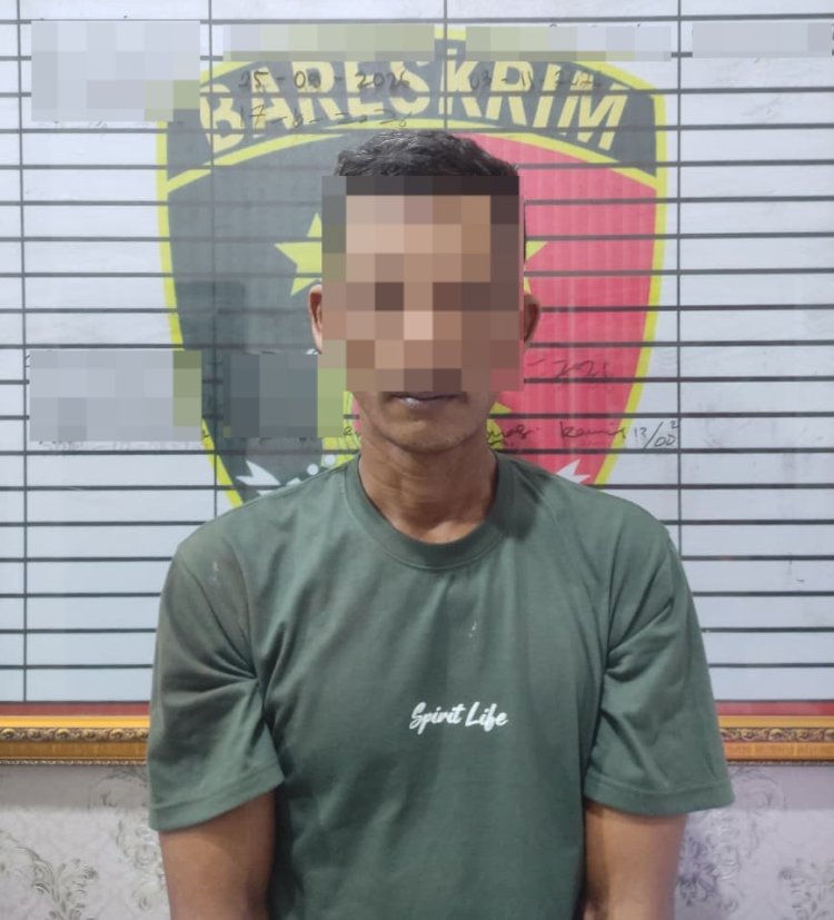 Polres Way Kanan Bekuk Pelaku Persetubuhan Terhadap Anak di Bawah Umur