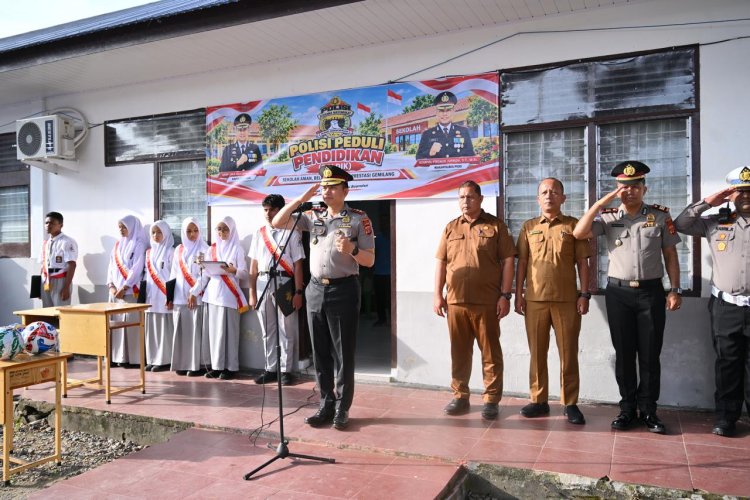 Kapolres Pidie Jadi Pembina Program POLIDIK di SMAN 1 Sigli, Ajak Pelajar Jauhi Bullying dan Narkoba