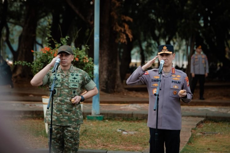 Polda Metro Jaya Gelar Apel Kesiapan, TNI-Polri Kedepankan Pelayanan Humanis dalam Pengamanan Aksi