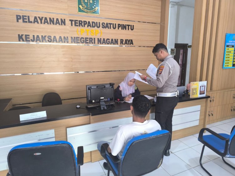 Berkas P-21, Satlantas Polres Nagan Raya Limpahkan Tersangka Kecelakaan ke Kejari
