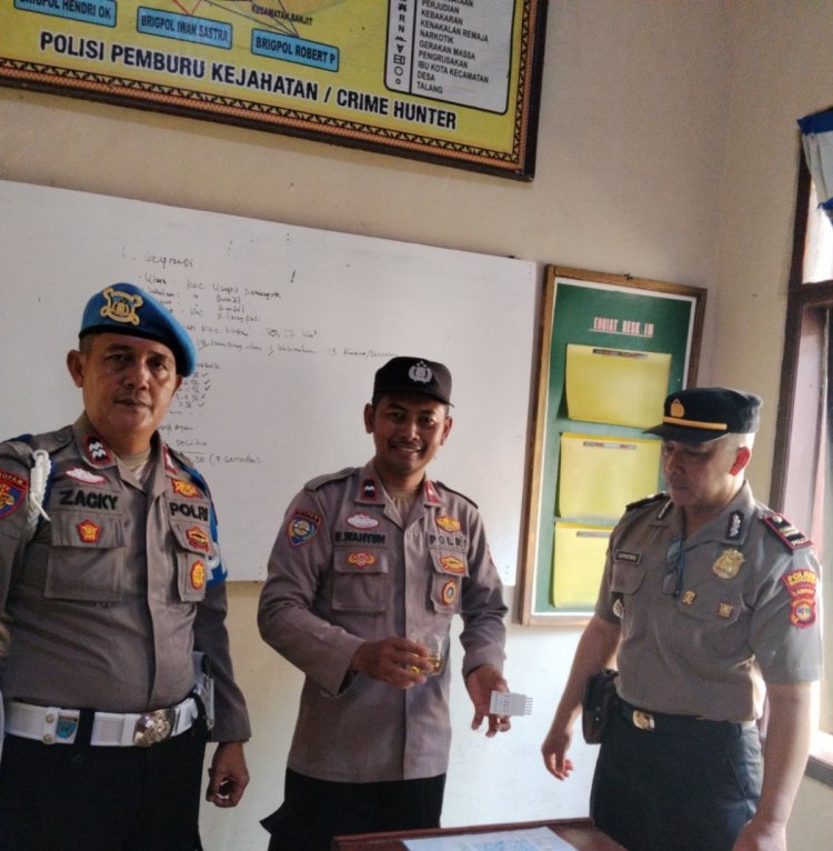 Kapolsek Gelar Gaktiplin dan Cegah Pelanggaran Internal di Polsek Kasui