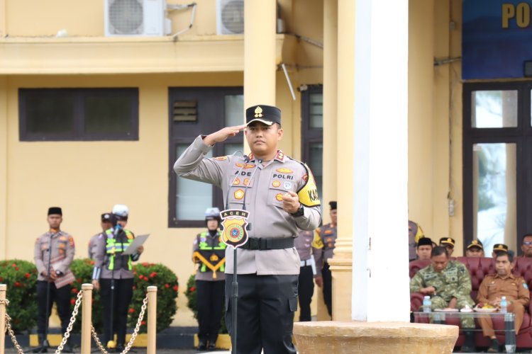 Polres Abdya Gelar Apel Pasukan Operasi Patuh Seulawah 2026, Siap Wujudkan Lalu Lintas yang Tertib dan Aman