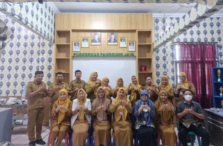 Tingkatkan Standar Layanan , BPJS Kesehatan Metro , Lakukan Rekredensialing Puskesmas Panggung Jaya Kabupaten Mesuji 