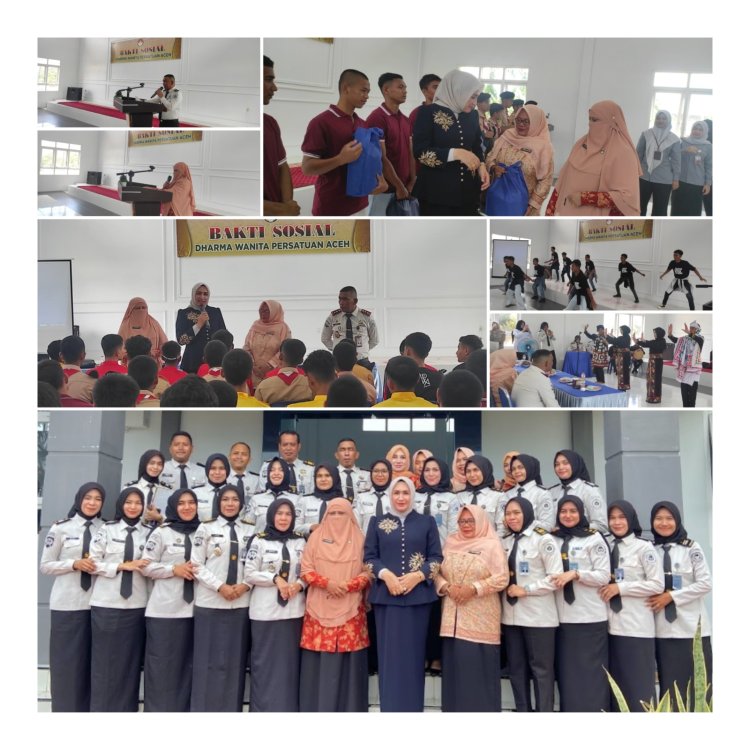 DWP Aceh Tebar Kepedulian di LPKA Banda Aceh, Bangkitkan Semangat dan Harapan Anak Binaan