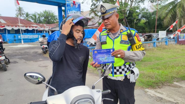 Operasi Patuh Seulawah 2026, Satlantas Polres Aceh Timur Gencar Sosialisasikan Kepada Pengguna Jalan