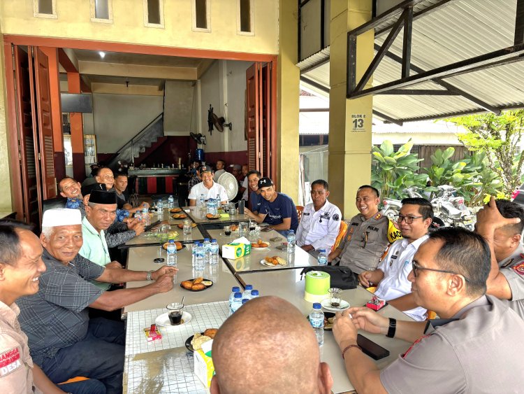 Kapolres Nagan Raya Perkuat Kemitraan dengan Tokoh Masyarakat dan Tokoh Politik, Ajak Bersama Jaga Kamtibmas