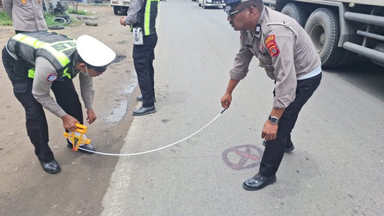 Tiga Hari Penyelidikan, Satlantas Polres Lhokseumawe Tangkap Sopir Bus Tabrak Lari di Medan